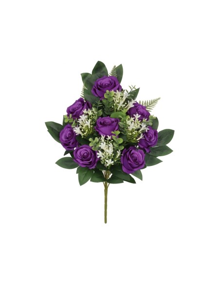 CONJUNTO ROSAS MEDX 12 - 56 CM (VIOLETA)