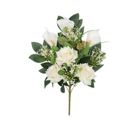 CONJUNTO ROSAS-CALAS X 11 - 56 CM (BL)