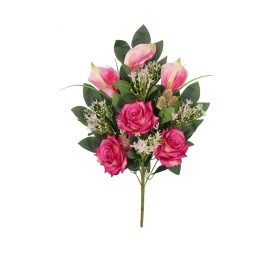 CONJUNTO ROSAS-CALAS  X 11 - 56 CM (FU)