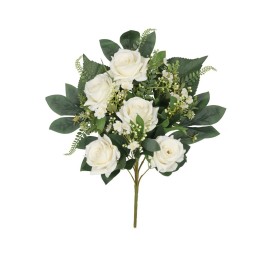 CONJUNTO ROSAS LIA X 12 - 56 CM (BLANCO)