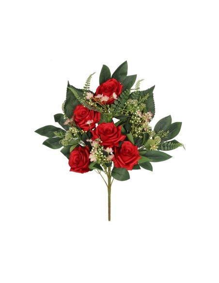 CONJUNTO ROSAS LIA X 12 - 56 CM (ROJO)