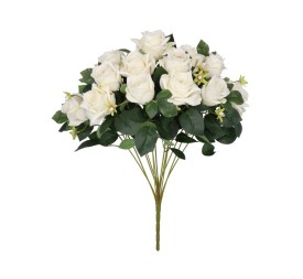 RAMO ROSAS-CAPULLO X 13 - 49 CM (BLANCO)