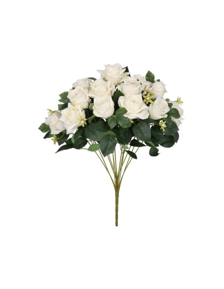 RAMO ROSAS-CAPULLO X 13 - 49 CM (BLANCO)