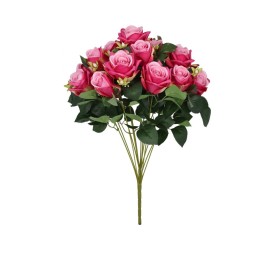 RAMO ROSAS-CAPULLO X 13 - 49 CM (FUCSIA)