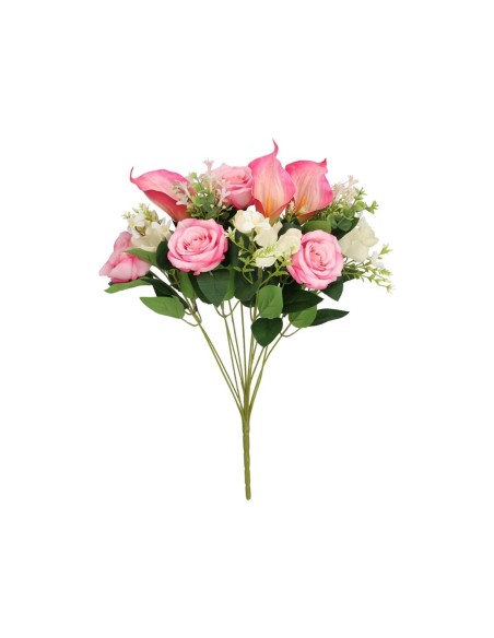 RAMO ROSAS-CALAS X 12 - 53 CM (ROSA)