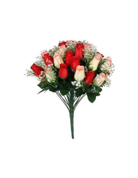 RAMO CAPULLOS SATIN X 32 -44 CM (ROJO)