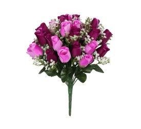 RAMO CAPULLOS SATIN X 32 -44 CM (VIO)