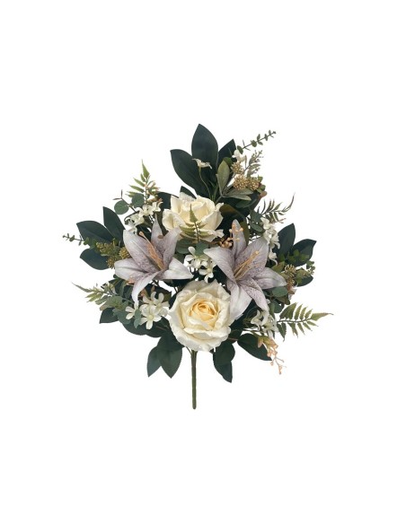 CONJUNTO ROS-LILIUM GLITTER X12-60CM(CR)