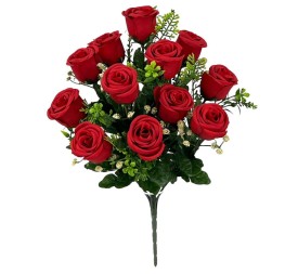 R.CAPULLITOS X12 ROJO 40cm