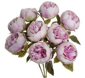 RAMO PEONIAS X 9 LILA