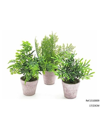 MACETA PLANTA VERDE 17-23CM