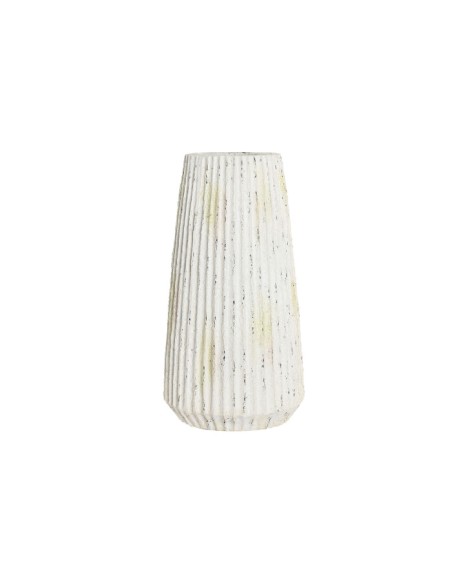 JARRON MAGNESIA 28X28X53 BLANCO