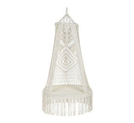 SILLA COLGANTE ALGODON 82X82X170 MAX.120 MACRAME