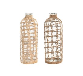 JARRON CRISTAL FIBRA 12X12X33 2,5 L. 2 SURT.