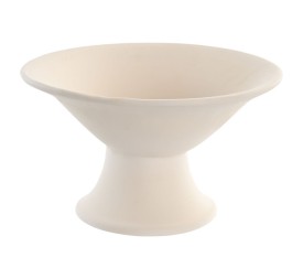 CENTRO MESA TERRACOTA 31X31X19 ARTESANAL CRUDO