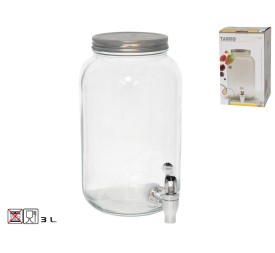 TARRO DISPENSADOR LISO VOLGA C/GRIFO 3L