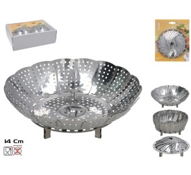 CESTA VAPORERA 14 CM INOX