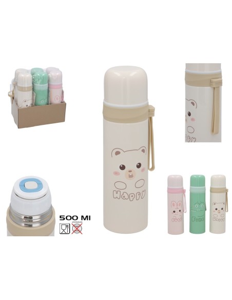 BOTELLA TERMICA 500ML 24X6,5 CM BOTELLA TERMICA 500ML 24X6,5 CM