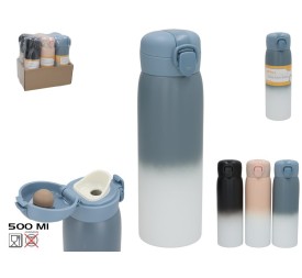 BOTELLA  MULTICOLOR 500ML 22,5X6,5 CM