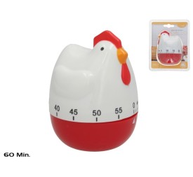 RELOJ COCINA GALLO 9X6,5 CM