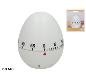 RELOJ COCINA HUEVO 7,5X5,5 CM