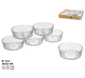 SET 6 BOWL DIAMOND 300 ML 10.5CM