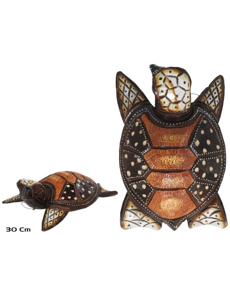 TORTUGA 30 CM MARRON