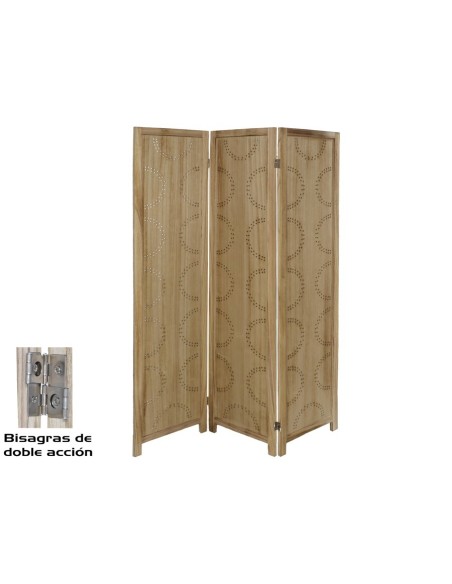 BIOMBO 120X2X170CM ARES NATURAL