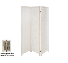 BIOMBO 120X2X170CM ARES BLANCO