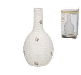 FLORERO LAKSMI BLANCO 16X16X28 CM