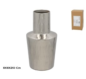 JARRON DECORATIVO NIQUEL 11X11X20CM