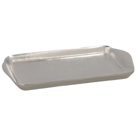 BANDEJA DECORATIVA NIQUEL 22X13X2CM