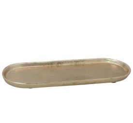 BANDEJA DECORATIVA ORO 33X12,5X1,5CM