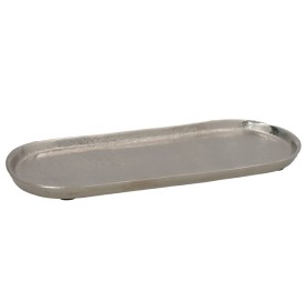 BANDEJA DECORATIVA NIQUEL 33X12,5X1,5CM