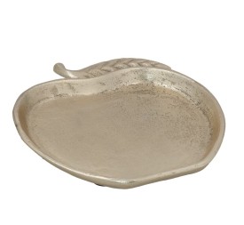 BANDEJA DECORATIVA ORO 19X17,5X1CM