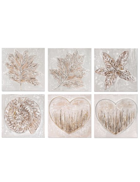 CUADRO AXEL 6 SURT 100% 40X40X3 CM