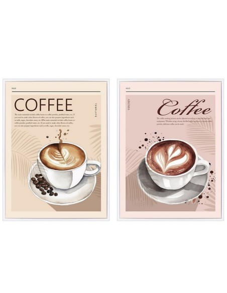 CANVAS C/MARCO LATTEART 30X40X2CM 2 SURT