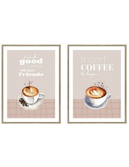 CANVAS C/MARCO GOODFE 30X40X2CM 2 SURT