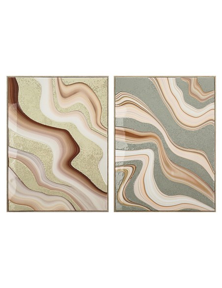 CANVAS C/MARCO 3D YULIE 45X60X2.5CM 2 SURT