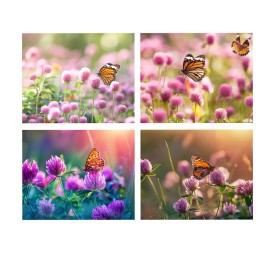 CANVAS FLOBUT 40X50CM 4 SURT.