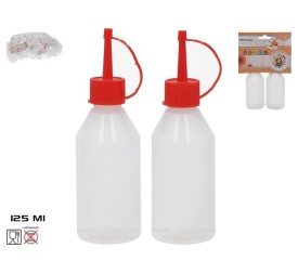 BOTE SALSA  X2 125 ML TAPA ROJA