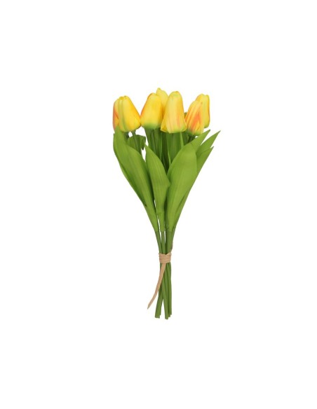 ATADO TULIPANES MINI  X 8 -35 CM (AM)
