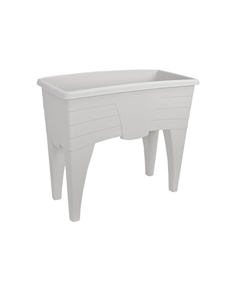 JARDINERA ALTA  60L 76X37,5X65,5CM BLANC