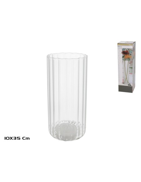 FLORERO TUBO STRIP 10X35