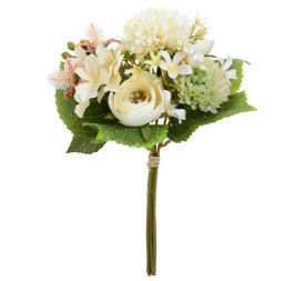 ATADO POM POM MIX (A) X 6 -32CM (CREMA)