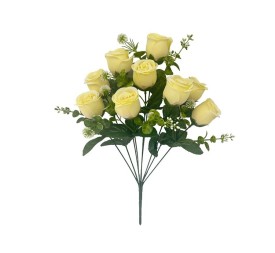 RAMO CAPULLOS X 9 - 45 CM (AMARILLO)