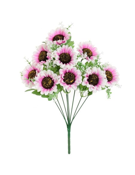 RAMO GERBERA X 9-42 CM (MALVA)