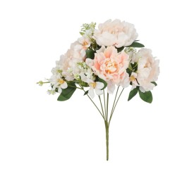 RAMO PEONIA-LILIES X 8- 45 CM (CREMA)