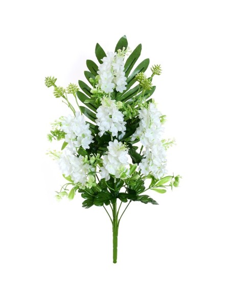 CONJUNTO LILAS X 9-52 CM (BLANCO)
