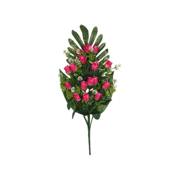 CONJUNTO CAPULLITOS X 9 -52 CM (FUCSIA)